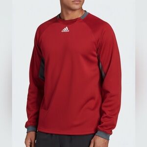 Adidas Mens Fielders Choice Long Sleeve Fleece Size‎ Small Unisex Mens S 2315